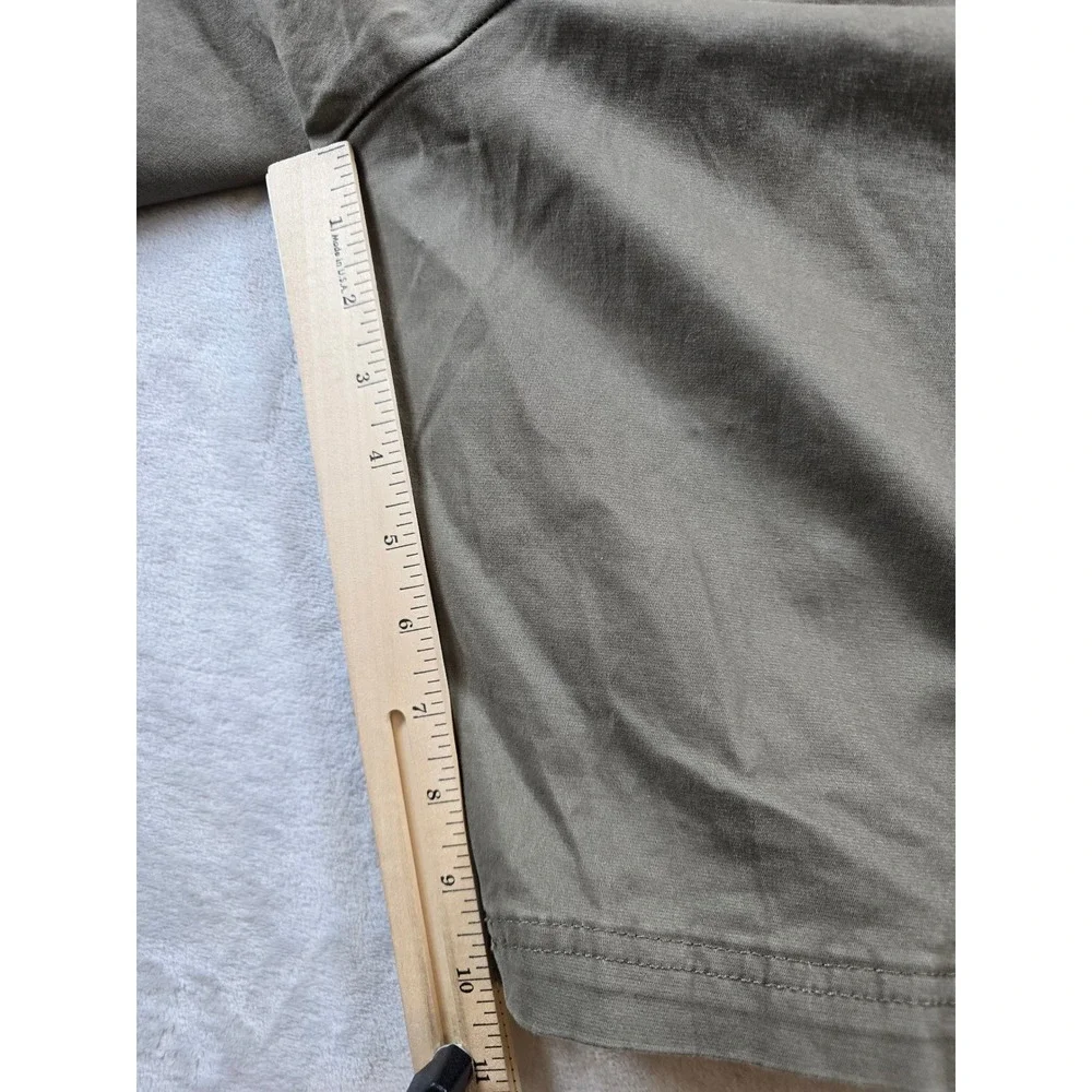 Lee Cargo Shorts Mens 50 Breen Olive Cotton Stretch Extreme Comfort Big Tall NEW